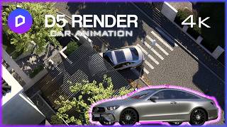 D5 Render Custom Car Animation d5render d5 [upl. by Gannon]