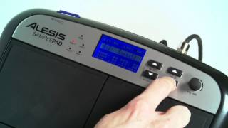 Alesis SamplePad Loading and Formatting Sounds Tutorial [upl. by Irahs]