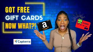 💰Ready to use FREE GIFT CARDS Easy Capterra walkthrough tutorial [upl. by Amuwkuhc893]