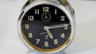 Vintage FavreLeuba amp Jaz Alarm clock [upl. by Id]