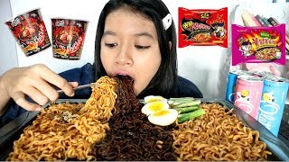 GHOST PEPPER X SAMYANG NUCLEAR X MALA MUKBANG [upl. by Uokes]