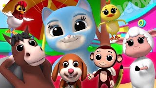 El Sonido de los Animales  aprende los animales  Animals Sound Song  Kids ABC TV Español [upl. by Outhe]