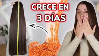 CRECE TU CABELLO EN 3 DÍAS CON SÓLO 2 INGREDIENTES POTENTE [upl. by Takeshi779]