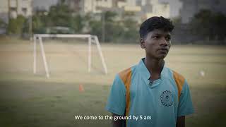 young talent boys from middle class family working so hard to reach aim in his life vlog football [upl. by Daahsar490]