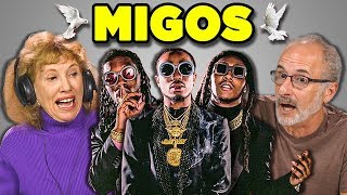 ELDERS REACT TO MIGOS Bad and Boujee Stir Fry [upl. by Inatsed]