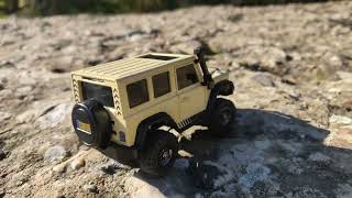 LDARC X43 143 Micro crawler  Test outdoor 🤭 [upl. by Hearsh933]