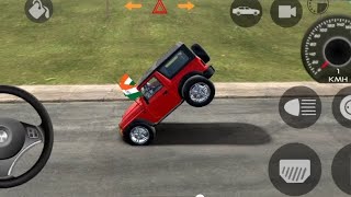 Dollar Song Modified Mahindra Red Thar  Driving Indian Cars Simulator 3D Android Gameplay😈 [upl. by Geoff]