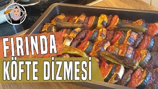 Fırında Sebzeli Köfte Dizmesi Nasıl Yapılır  Hatice Mazı ile Yemek Tarifleri [upl. by Ordnassela]