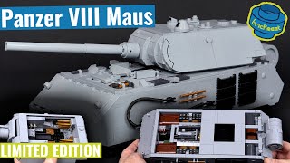 NEW Panzer VIII Maus with full interior  COBI 2554 Limited Edition Speed Build Review [upl. by Aimekahs]