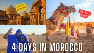 Morocco Marrakech  LABRANDA TARGA AQUA PARK DESERT CAMEL RIDE [upl. by Eissim622]