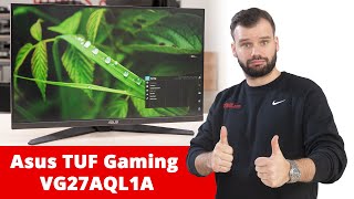 Asus TUF Gaming VG27AQL1A Monitor Review  up to 170Hz [upl. by Neysa897]