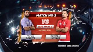 Highlights Mumbai Rockets vs Hyderabad Hunters Semifinal [upl. by Liborio]