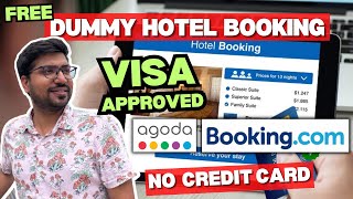 bookingcom Hotel Reservations⚡agoda Hotel Booking Online⚡Dummy Hotel Booking For Visa [upl. by Garnes]