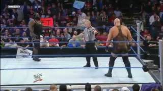 Mark Henry VS Big Show  SmackDown 27012012 [upl. by Jacobina]