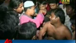 Raw Video Bangladesh Fire Kills Up to 77 [upl. by Aicsile508]