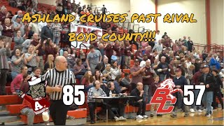 Ashland vs Boyd County  KHSAA Boys Basketball Highlights  12112024 [upl. by Euqinemod]