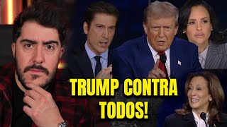 El debate mas INJUSTO de la historia Trump VS Kamala reaccionando a lo mejor y lo peor [upl. by Kobi616]