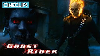 GHOST RIDER Clip  Blackheart Bar Scene  Nicolas Cage Marvel Movie [upl. by Lehcem]