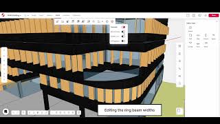 AEME Building Part 8 Climate control and facade treatment  Snaptrude Showcase [upl. by Vasta]