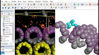 Materials Studio  Carbon Nanotubes CNTs amp Adsorption of compounddyes nanomaterials MajidAli2020 [upl. by Hannah]