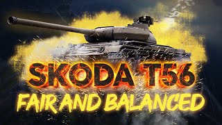 Skoda T56 Genau was das Spiel braucht nicht World of Tanks Gameplay [upl. by Naus]