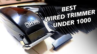 Best Trimmer Under 1000 🔥 Wired Trimmer  Professional Hair Trimmer  WAHL Corded Trimmer [upl. by Vivle]