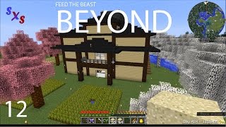 FTB Beyond  012  Automatic Tree Farm [upl. by Ralston]