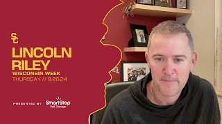 USC HC Lincoln Riley  Thursday Press Conference of Wisconsin Week [upl. by Yotal]