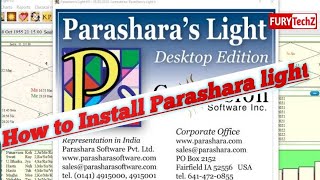 Parashara light in hindi  How to Install Parashara light full Tutorial Problem With Solution [upl. by Fablan]