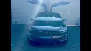 Tesla Model X Lichtshow [upl. by Mirna345]