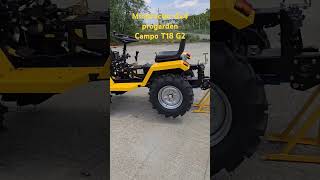 Campo T18 G2 minitractor progarden 4x4 cu două diferențiale [upl. by Terrill]