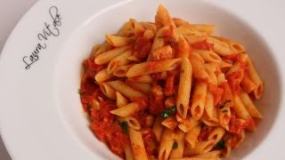 Pasta Arrabiata Recipe  Laura Vitale  Laura in the Kitchen Episode 340 [upl. by Richella]