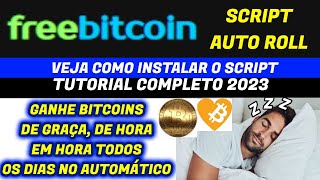 freebitcoinscriptfreebitcoin scriptAUTO ROLLVEJA COMO CONFIGURARTUTORIAL COMPLETO 2023 [upl. by Adnuahsor]