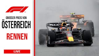 Großer Preis von Österreich Das Rennen  Formel 1 Live Watchparty Livetiming [upl. by Haidabo]