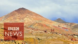 The mountain that eats men in Bolivia  BBC News [upl. by Nosraep]