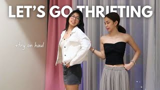 THRIFT SHOPPING IN MAKATI  HAUL [upl. by Attennaej]