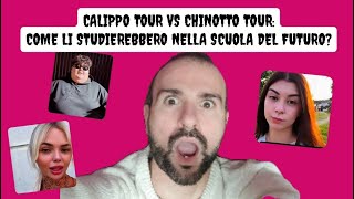 CALIPPO TOUR E CHINOTTO TOUR COME STUDIERANNO IL DOTTOR BAVARO PAOLINA INCINTA FRA 100 ANNI [upl. by Ennaed]