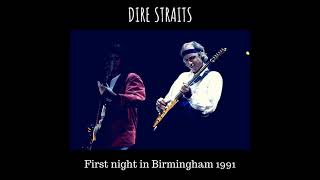 DIRE STRAITS  19910905  Birmingham UK AUD BOOTLEG [upl. by Ahrendt]