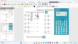 breuken met rekenmachine casio fx 82nl [upl. by Petigny627]