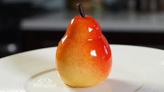 Williams Pear Shaped Dessert – Bruno Albouze [upl. by Grube]