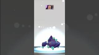 Evolving SHINY Gigalith in Pokémon Go [upl. by Lavina258]