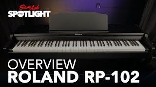 Roland RP102 Digital Home Piano  Everything You Need To Know [upl. by Adnaluoy]