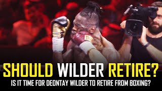 SHOULD DEONTAY WILDER RETIRE 🤔 [upl. by Nynnahs]