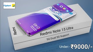 Redmi Note 15 Ultra 5G⚡300MP Camera 8000mAh Battery 200WT Charge First Look Full Specs [upl. by Clymer]