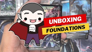 FDN CBB 1 Vampiric Husbandos MTG Magic the Gathering Foundations Collector Booster Box [upl. by Aiouqahs]