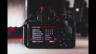 Best PICTURE STYLE for Canon cameras [upl. by Nanni819]