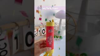 ✨🎉Easy and fast making Party Popper for Birthday Parties 🥳 shorts diy art youtubeshorts [upl. by Nidnerb727]