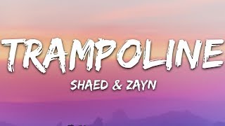 SHAED x ZAYN  Trampoline Lyrics [upl. by Eissert980]