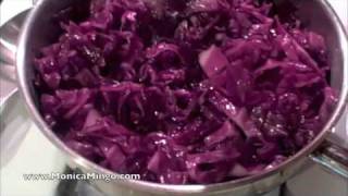 How to Make a Healthy Side Dish Purple Cabbage  Quick and Easy to Make [upl. by Aidan]