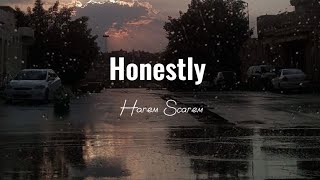 Harem Scarem  Honestly Lyrics [upl. by Vinia]